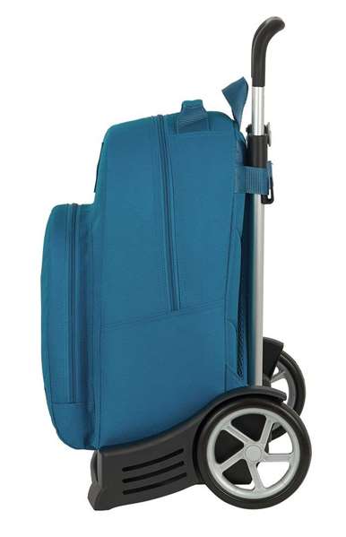 Blackfit8 Mochila Carro Evolution Egeo para Niños de 3 a 13 Años Negro