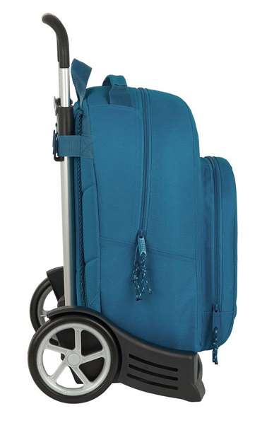 Blackfit8 Mochila Carro Evolution Egeo para Niños de 3 a 13 Años Negro