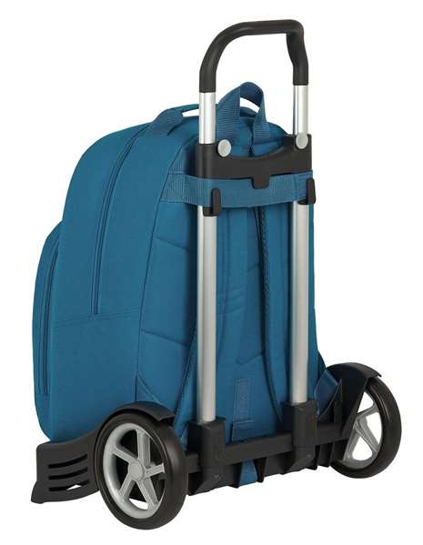 Blackfit8 Mochila Carro Evolution Egeo para Niños de 3 a 13 Años Negro