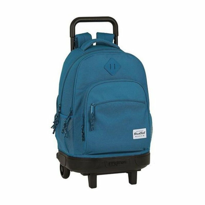 Safta Mochila Grande con Ruedas y Carro Compacto Extraíble Blackfit8 Egeo