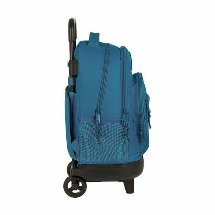 Safta Mochila Grande con Ruedas y Carro Compacto Extraíble Blackfit8 Egeo