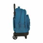 Safta Mochila Grande con Ruedas y Carro Compacto Extraíble Blackfit8 Egeo