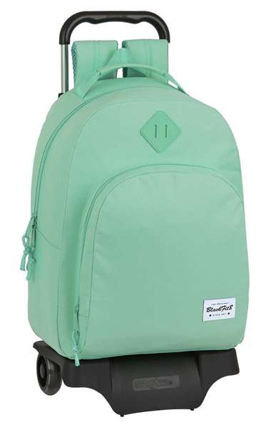 Safta Mochila 305+Carro 905 Blackfit8 Turquesa