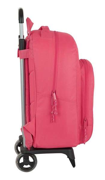 Safta Mochila 305+carro 905 Blackfit8 Fresa con Carro, Niña, 3-13 Años