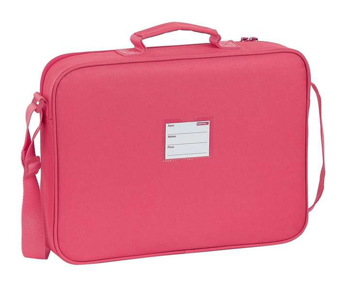 Blackfit8 Cartera Extraescolares Fresa Rosa Poliéster 600D