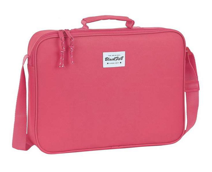 Blackfit8 Cartera Extraescolares Fresa Rosa Poliéster 600D