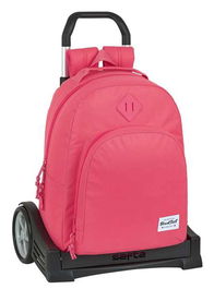 Safta Mochila Carro Evolution Blackfit8 Fresa para Niños de 3 a 13 Años