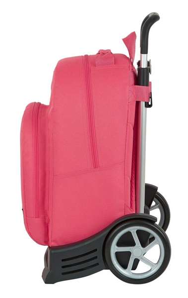 Safta Mochila Carro Evolution Blackfit8 Fresa para Niños de 3 a 13 Años
