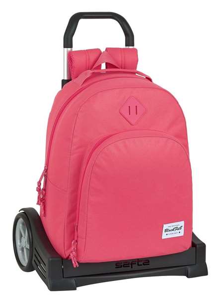 Safta Mochila Carro Evolution Blackfit8 Fresa para Niños de 3 a 13 Años