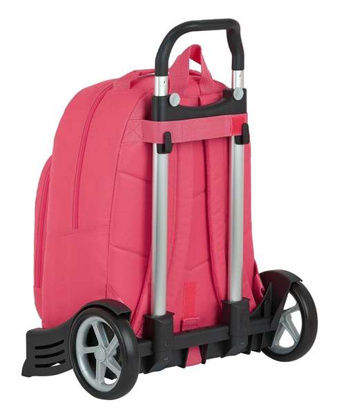 Safta Mochila Carro Evolution Blackfit8 Fresa para Niños de 3 a 13 Años
