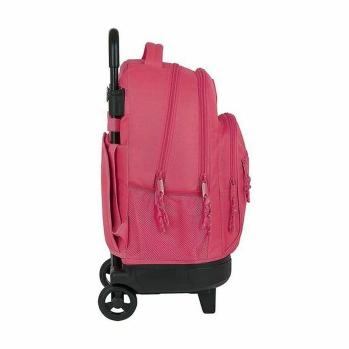 Safta Mochila Grande con Ruedas Compactas Extraíbles Blackfit8 Fresa Rosa