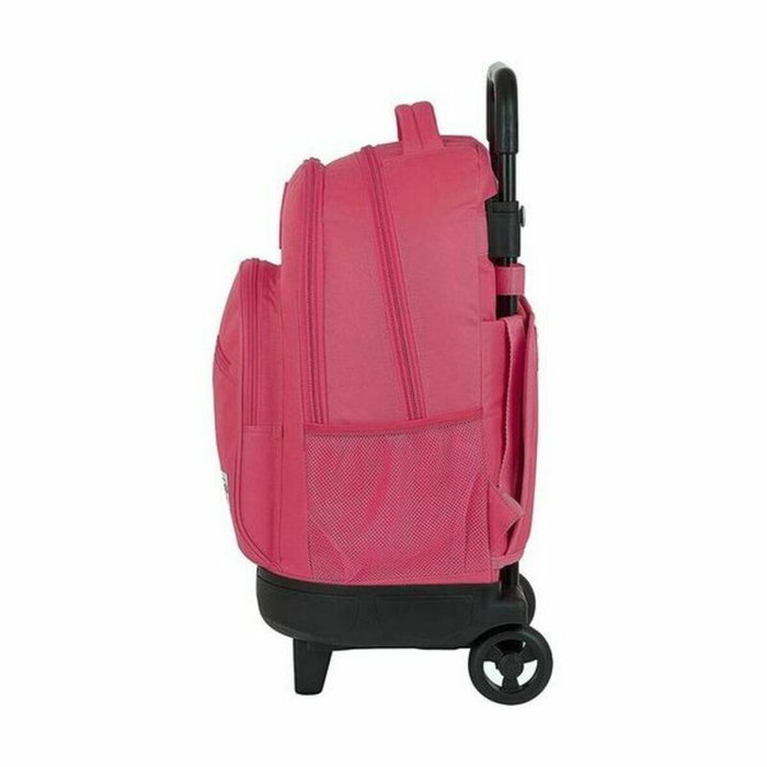 Safta Mochila Grande con Ruedas Compactas Extraíbles Blackfit8 Fresa Rosa