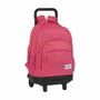 Safta Mochila Grande con Ruedas Compactas Extraíbles Blackfit8 Fresa Rosa