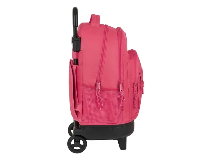 Safta Mochila Grande con Ruedas Compactas Extraíbles Blackfit8 Fresa Rosa