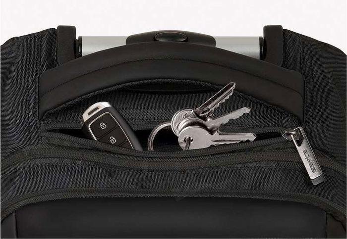 Safta Trolley Portatil 15,6''+Tablet+Usb 47.50x37x21 cm Negro 900D Gucci Nylon + Pvc Leather