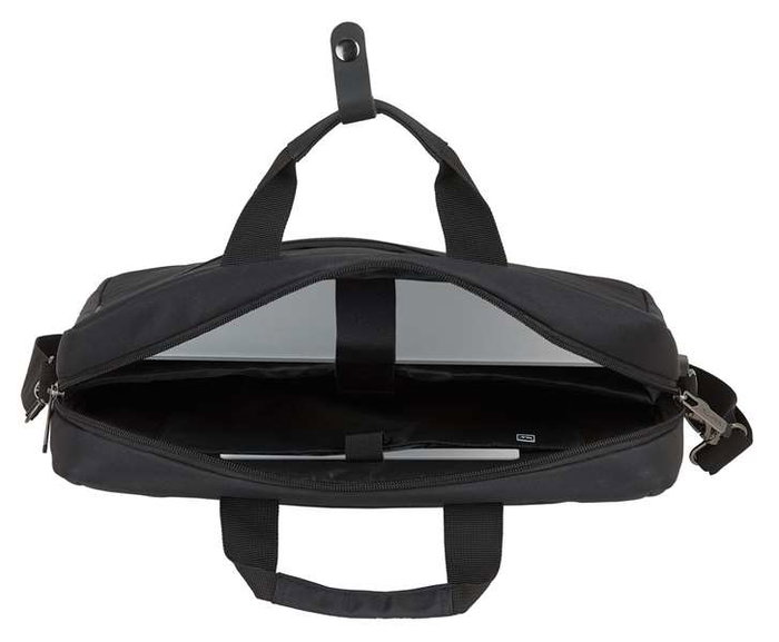 Safta Maletín para Portátil 15,6" Business 41x90x33cm Negro Nylon Gucci 900D + Piel PVC