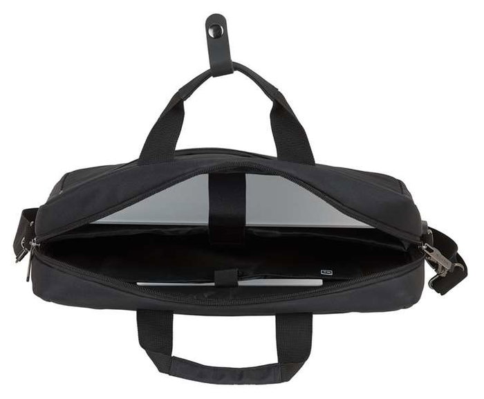 Safta Maletín para Portátil 15,6" Business 41x90x33cm Negro Nylon Gucci 900D + Piel PVC