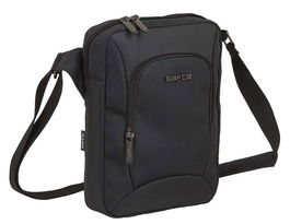 Safta Bandolera para tablet 10,6" Business, Negra, Nylon 900D GUCCI + Cuero PVC