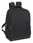 Safta Mochila para portátil 14,1" Business Negra Material Nylon/PVC Leather