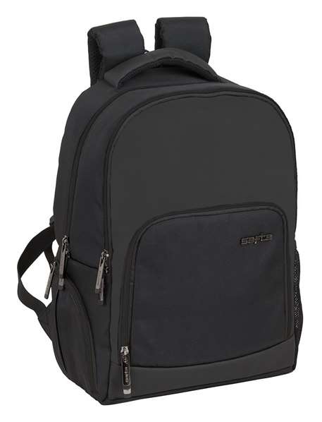 Safta Mochila para portátil 14,1" Business Negra Material Nylon/PVC Leather