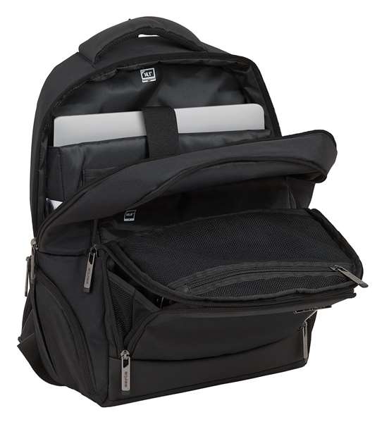 Safta Mochila para portátil 14,1" Business Negra Material Nylon/PVC Leather