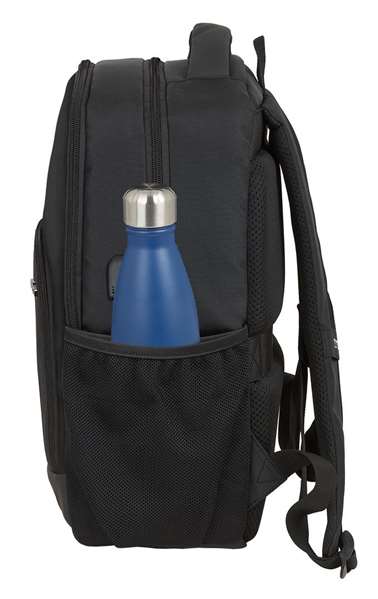 Safta Mochila para portátil 14,1" Business Negra Material Nylon/PVC Leather