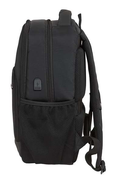 Safta Mochila para portátil 14,1" Business Negra Material Nylon/PVC Leather