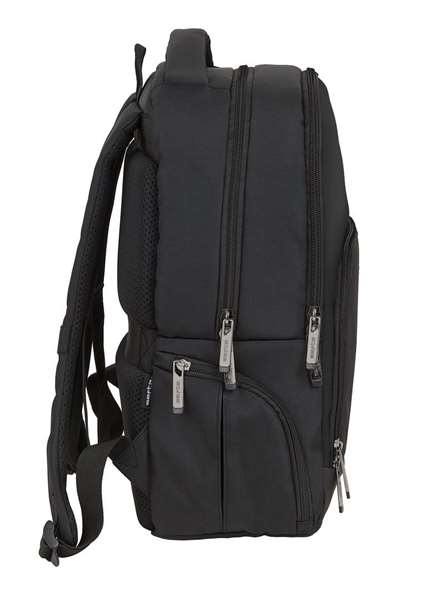 Safta Mochila para portátil 14,1" Business Negra Material Nylon/PVC Leather
