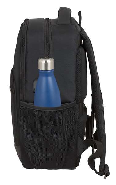 Safta Mochila para portátil 14,1" Business Negra Material Nylon/PVC Leather