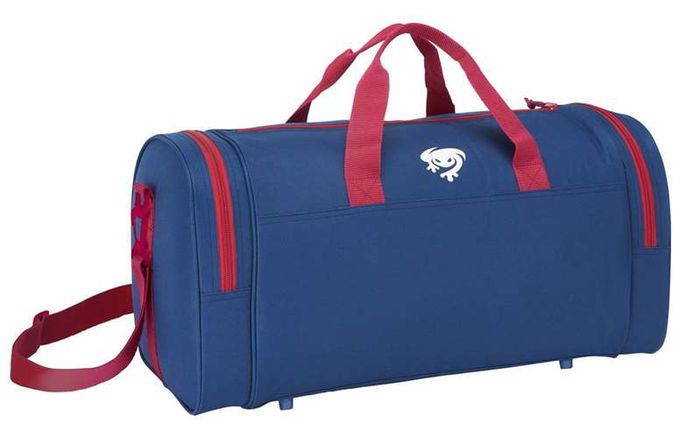 Safta Bolsa Deporte Levante U.D. 55x26x27 Cm Azul y Granate