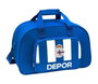 Bolsa de Deporte R. C. Deportivo de La Coruña Azul Blanco (40 x 24 x 23 cm)