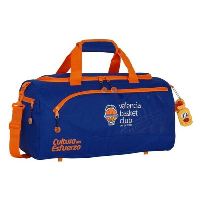 Safta Bolsa Deporte Valencia Basket Club Azul y Naranja 50x25x25cm Safta Bolsa Deporte Valencia Basket Club Azul y Naranja 50x25x25cm