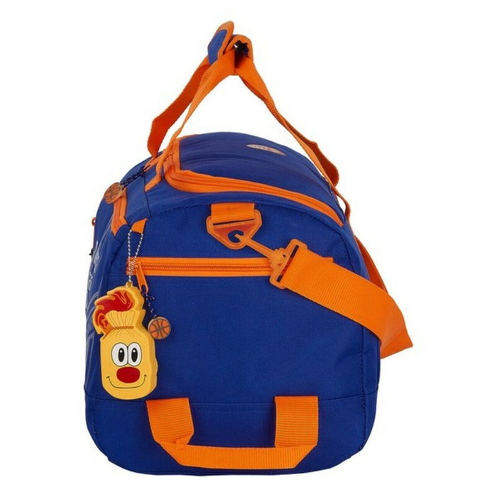 Safta Bolsa Deporte Valencia Basket Club Azul y Naranja 50x25x25cm Safta Bolsa Deporte Valencia Basket Club Azul y Naranja 50x25x25cm