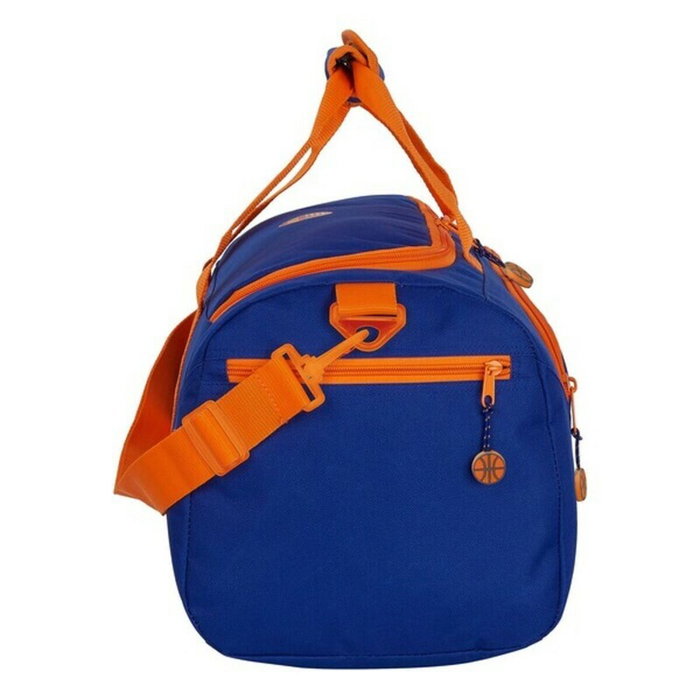 Safta Bolsa Deporte Valencia Basket Club Azul y Naranja 50x25x25cm Safta Bolsa Deporte Valencia Basket Club Azul y Naranja 50x25x25cm