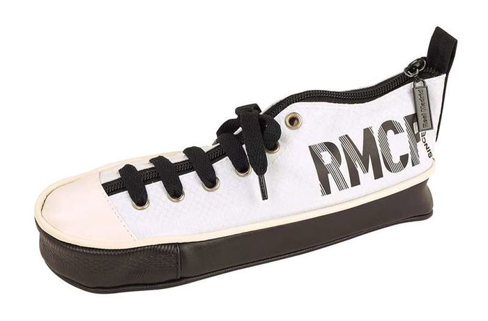 Portatodo Real Madrid C.F. 811854830 Negro Blanco (24 x 8 x 8.5 cm)