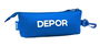 Safta Portatodo Triangular Deportivo La Cor 20x8,5x5 cm Blanco y Azul Polyester 600D