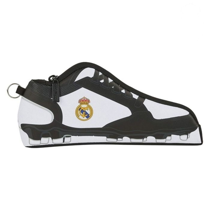 Portatodo Real Madrid C.F. M584 Negro Blanco (24 x 10 x 2 cm)