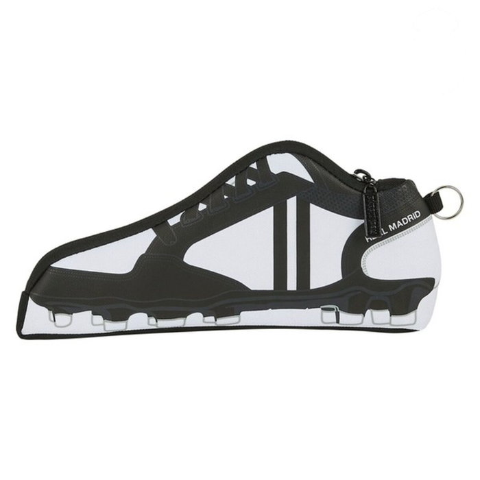 Portatodo Real Madrid C.F. M584 Negro Blanco (24 x 10 x 2 cm)