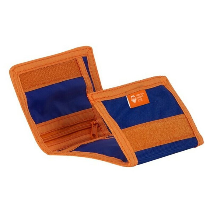 Safta Billetera Valencia Basket Club Azul y Naranja