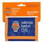 Safta Billetera Valencia Basket Club Azul y Naranja