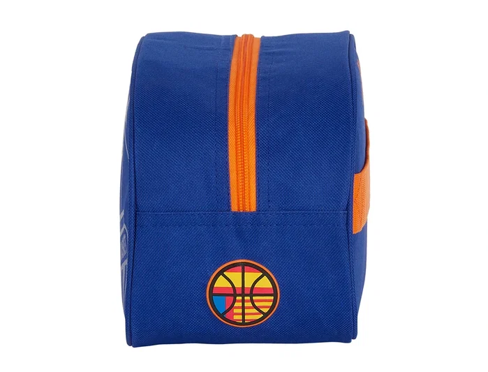 Safta Neceser Valencia Basket Club Adaptable a Carro Azul y Naranja