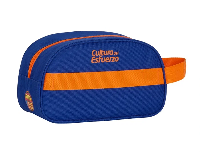 Safta Neceser Valencia Basket Club Adaptable a Carro Azul y Naranja