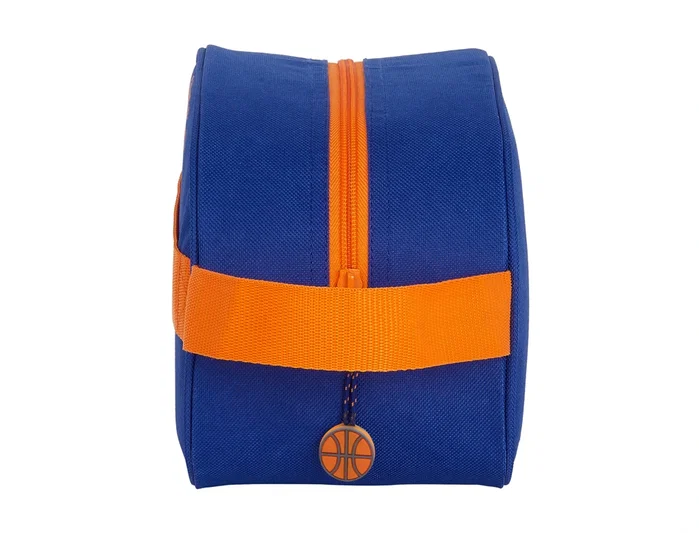 Safta Neceser Valencia Basket Club Adaptable a Carro Azul y Naranja