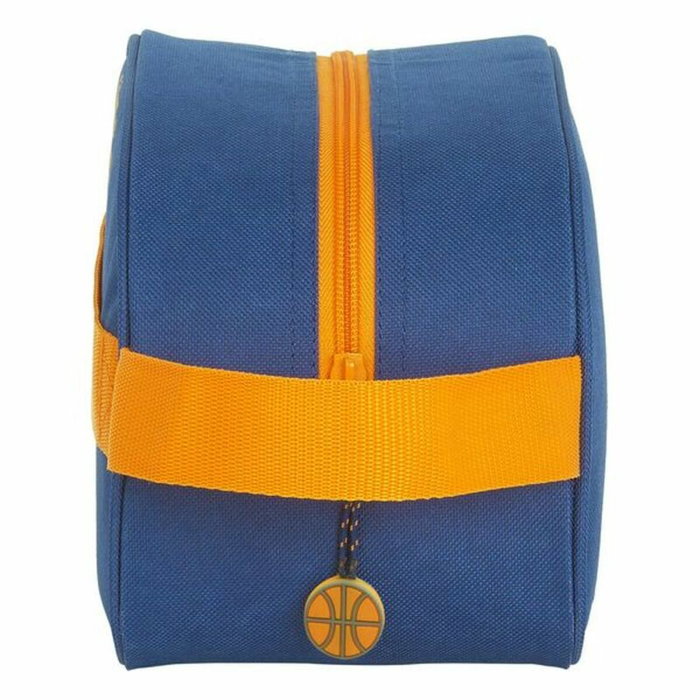 Safta Neceser Valencia Basket Club Adaptable a Carro Azul y Naranja