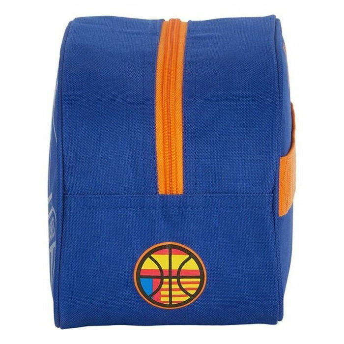 Safta Neceser Valencia Basket Club Adaptable a Carro Azul y Naranja