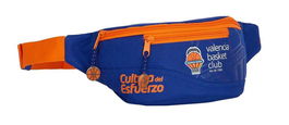 Safta Riñonera Valencia Basket 23x12x9cm Azul y Naranja