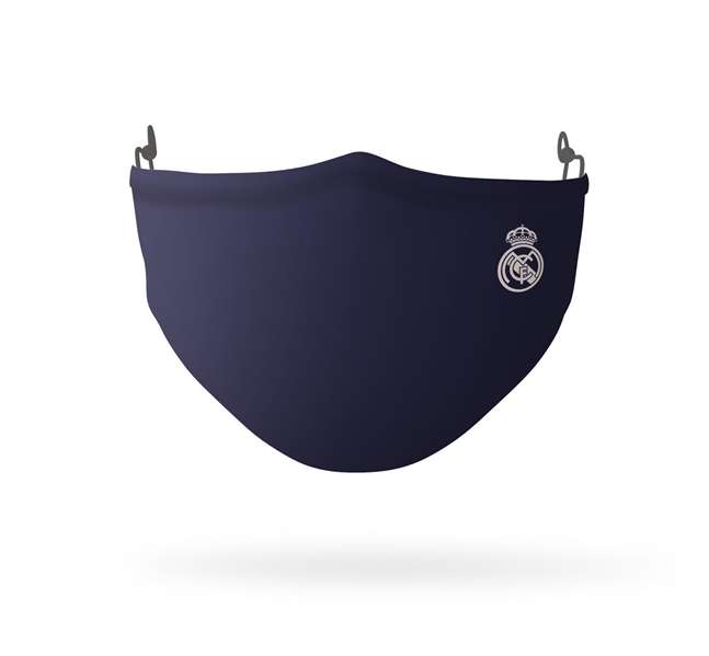 Mascarilla Higiénica de Tela Reutilizable Real Madrid C.F. Azul