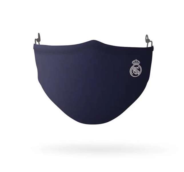 Mascarilla Higiénica de Tela Reutilizable Real Madrid C.F. Azul
