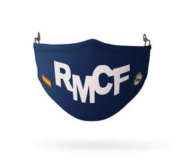 Mascarilla Higiénica de Tela Reutilizable Real Madrid C.F. SF-822024-897 Azul Blanco