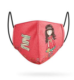 Mascarilla Higiénica de Tela Reutilizable Gorjuss SF-822025-896 Rojo